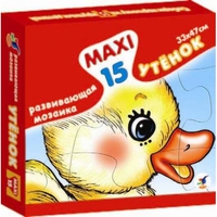 Развивающая мозаика "Утенок"  (15 элементов)