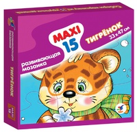 Развивающая мозаика "Тигренок" (15 элементов)
