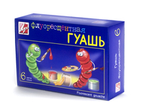 Гуашь флуоресцентная 6 цв.