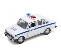 Машинка металлическая Lada 2106 Милиция ДПС 1:34/39