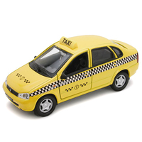 Машинка металлическая Lada Kalina Такси 1:34/39