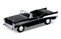 Машинка металлическая винтажная Chevrolet Bel Air 1957 1:34/39