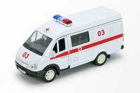 Машинка металлическая ГАЗель Скорая помощь 1:34/39