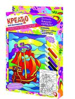 Витражная роспись "Корабль" (6х10 мл)