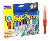 Фломастеры воздушные BBLOPENS COOL COLOURS 10 цв.