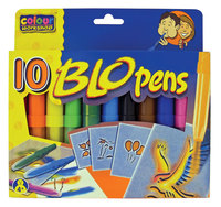 Фломастеры воздушные BLOPENS RAINBOW COLOURS 10 цв.