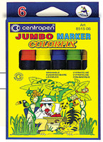 Фломастеры COLORFIX  JUMBO 6 цв.