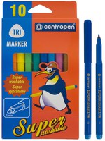 Фломастеры SUPERWASHABLE TRI 10 цв.