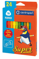 Фломастеры SUPERWASHABLE TRI 24 цв.