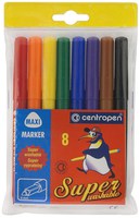 Фломастеры смываемые MAXI 8 цв.