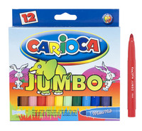 Фломастеры CARIOCA JUMBO 12 цв.