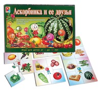 Дет. настольная игра "Аскорбинка и ее друзья-1"