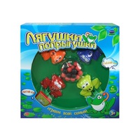 Дет. настольная игра "Лягушки-попрыгушки"