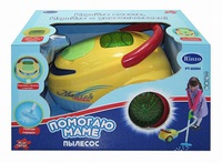 Детский игрушечный пылесос "Помогаю Маме", в коробке