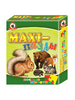 MAXI пазлы "Лесные животные" 5 в 1