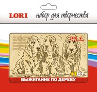 Набор детский для выжигания "Дружба" (в рамке)