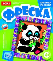 Набор детский для создания картины из песка "Крошка панда"