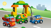 Конструктор детский Duplo (Дупло) "Машинки-трансформеры" 10552