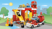 Конструктор детский Duplo (Дупло) "Пожарная станция" 6168