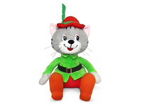 Игрушка мягкая Кот Робин (муз.) 25 см