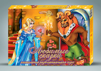Дет. настольная игра "Любимые сказки. Красавица и чудовище"