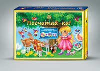 Дет. настольная игра "Посчитай-ка"