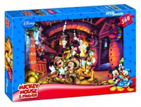 Пазл детский DISNEY 560 элементов "Микки Маус"