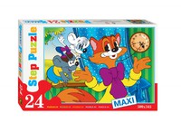 Макси пазл 24 элемента "Кот Леопольд"