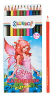 Карандаши цветные "Elfin" (24 цв.)