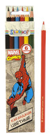 Карандаши цветные "Marvel comics", легкозатачиваемые (6 цв.)