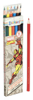 Карандаши цветные  "Marvel comics" (6 цв., пласт.)
