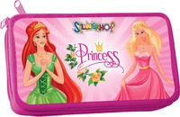 Детский пенал "Princess" (двухсекционный)