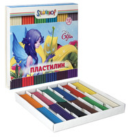 Пластилин "Elfin" (12 цв., 240 г)