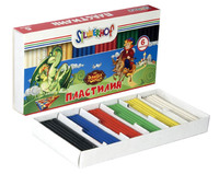 Пластилин "В гостях у сказки" (6 цв., 120 г)