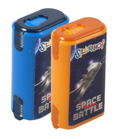 Точилка "Space Battle" (с ластиком, цвет ассорти)
