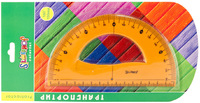 Транспортир "Colorful" (180°/15 см, гнущийся)