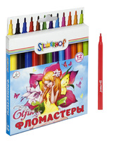 Фломастеры "Elfin" (12 цв.)