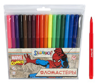 Фломастеры  "Marvel comics" (18 цв., в ПВХ упаковке)