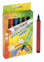 Фломастеры "Emotions creative" - "Jumbo" (6 цв.)