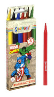 Фломастеры "Marvel comics" (6 цв.)