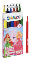 Фломастеры "Princess" (6 цв.)