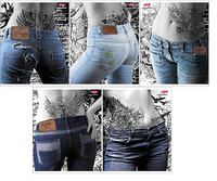 Тетрадь общая "Jeans girls" (48 л., А5, кл., 5 видов, мелованная обложка, лак, фольга)