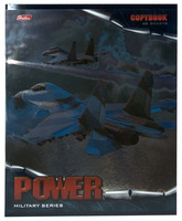 Тетрадь общая "Power" (48 л., А5, кл., мелованная обложка)