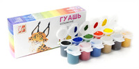 Гуашь "Zoo Mini",  (12 цв., 250 мл)