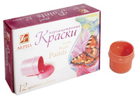 Краска акриловая (12 цв., 20 мл, перламутровая)