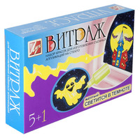 Краска по стеклу "Витраж" (6 цв.)