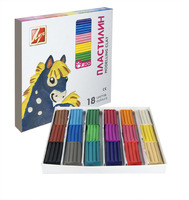 Пластилин "Zoo Mini" (18 цв., 243 г)