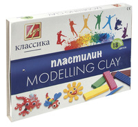 Пластилин "Классика" (18 цв., 360 г)