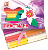 Мягкий восковой пластилин "Премиум" (8 цв., 140 г)