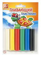 Пластилин плавающий (6 цв.)